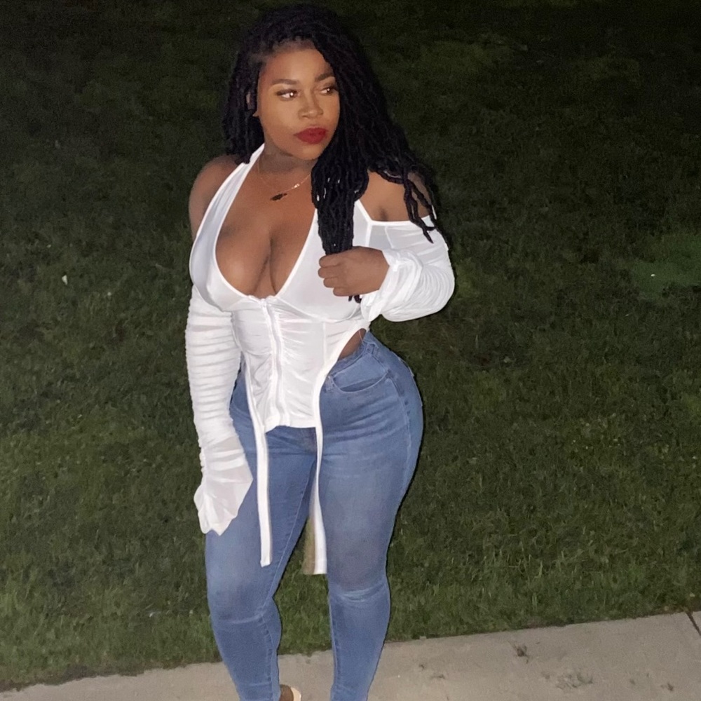 Sexy Halter long sleeve blouse